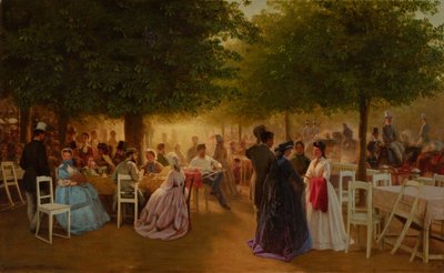 Jueves en Stromovka, 1865 de Viktor Barvitius